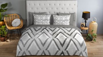 Enveloppe de couette Good Morning Alice - Grey