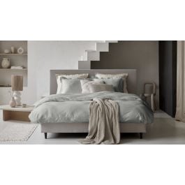 Enveloppe de couette Nomade Promesse Egyptian Cotton - Grey