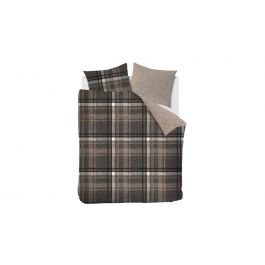 Enveloppe de couette Riviera Maison Cozy Check - Brown