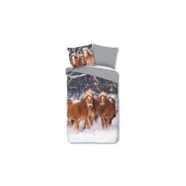 Enveloppe de couette Kids Good Morning Happy Horses - Multi