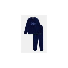 Pyjama femme Woody Calm Down - Bleu foncé