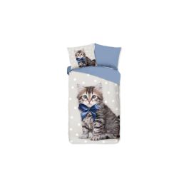 Enveloppe de couette Kids Good Morning Mae - Bleu
