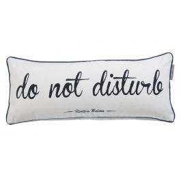 Coussin Rivièra Maison Don't Disturb - Bleu foncé