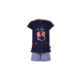Pyjama Fille-Dame koï Bleu Foncé