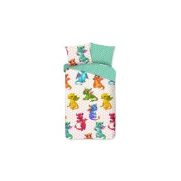 Enveloppe de couette Kids Good Morning Dragons - Multi