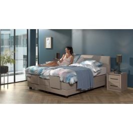 Sommier tapissier SwissSleep Elektro Sandy XL - Matelas Sleepy Original