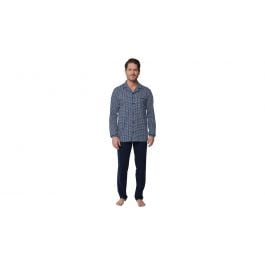 Pyjamas Chemise à carreaux Pastunette Hommes - Bleu foncé