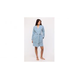 Peignoir Ladies Woody Stripes - Bleu