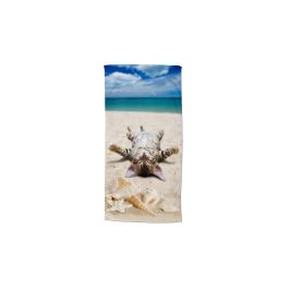 Serviette de plage Kids Good Morning Beachcat - Multi
