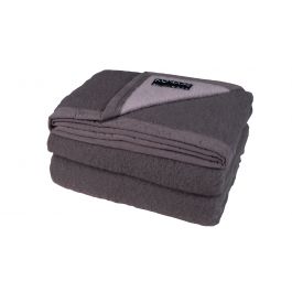 Couverture Nomade Wool - Anthracite Acier