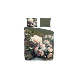 Enveloppe de couette Pure White Roses - Green