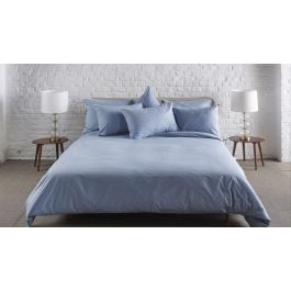 Enveloppe de couette Passion Home Linen Lioni - Bleu