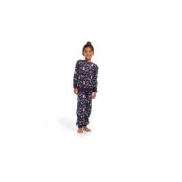 Pyjamas Kids Pasha Popcorn et films - Bleu foncé