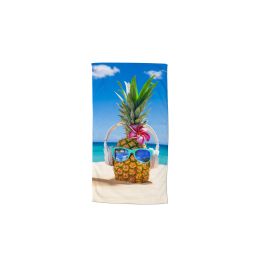Serviette de plage Good Morning Pineapple - Multi