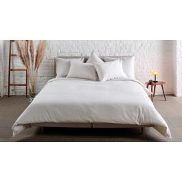 Enveloppe de couette Passion Home Linen Kay - Greige