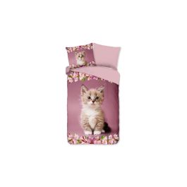 Enveloppe de couette Kids Good Morning Look - Rose
