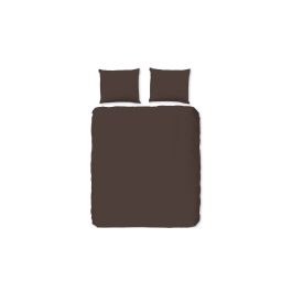 Housse de couette Hip Cotton Satin Uni - Brown