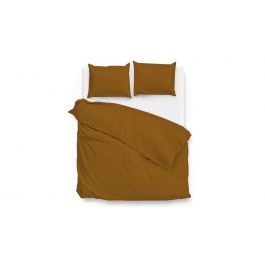 Enveloppe de couette Zo!Home Satinado - Brun Cognac 