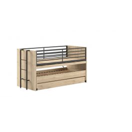 Couchette semi-haute Vipack Sam avec armoires