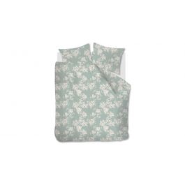 Enveloppe de couette Ariadne At Home Blooming Flowers - Bleu-vert