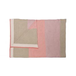 Couvre-lit Pip Studio Blockstripe Throw - Pastel