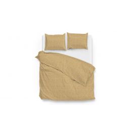 Enveloppe de couette ZoHome Lino - Ochre Yellow