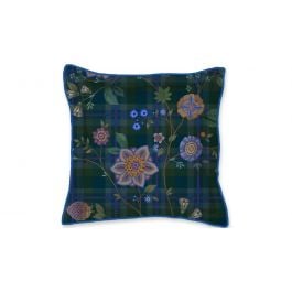 Coussin décoratif Pip Studio Flores Felices Square - Bleu foncé