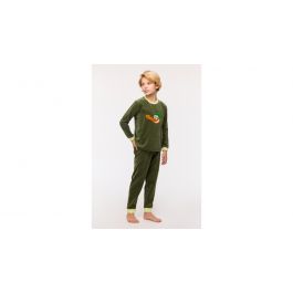 Pyjama garçon Woody Duck - Vert kaki