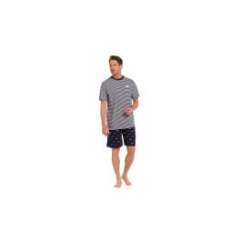 Short Hommes Pasha Short Wilderness Stripes - Bleu foncé