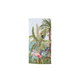 Serviette de plage Kids Good Morning Jungle Party - Multi