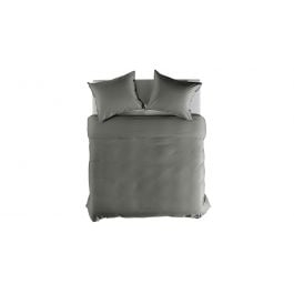 Housse de couette Yellow Percale - Steel Grey