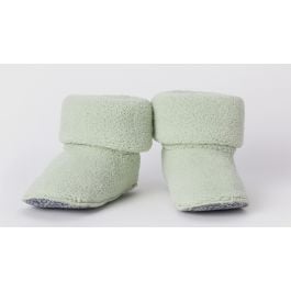 Slippers Woody Eyes - Vert pastel