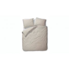 Enveloppe de couette Passion Home Linen - Brushed Satin Greige