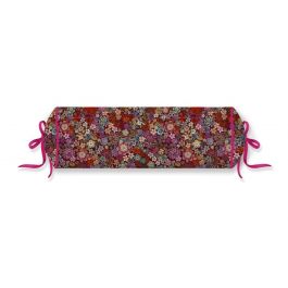 Coussin décoratif Pip Studio Tutti i Fiori Roller Cushion - Dark Red