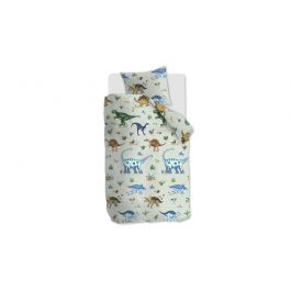 Enveloppe de couette Beddinghouse Kids Happy Dinos - Green