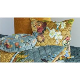 Coussin décoratif Beddinghouse x Van Gogh Museum Carré Fleuri - Gold