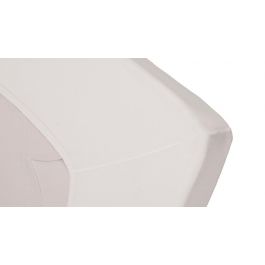 Drap-housse pour surmatelas fendu en percale Beddinghouse - Blanc