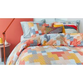 Housse de couette Beddinghouse Maipu - Corail