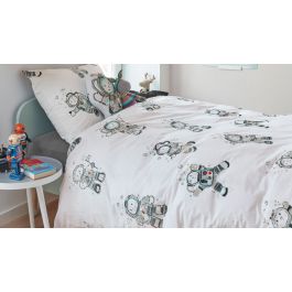 Housse de couette Beddinghouse Kids Astronaut - Gris