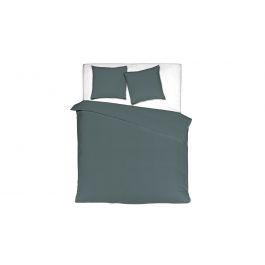 Enveloppe de couette Nomade Washed Cotton Uni - Dark Green