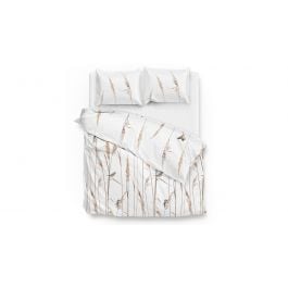 Enveloppe de couette Zohome Paige Flannel - White