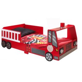 Lit enfant Vipack Fire Engine - avec matelas