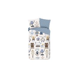 Enveloppe de couette Kids Good Morning Robo - Multi