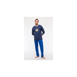 Pyjama homme Woody Dino Stripe - Bleu