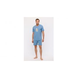 Pyjama homme Woody Seahorse Staff - Bleu