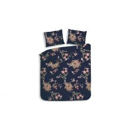 Enveloppe de couette Heckett Lane Daisy Flannel - Navy Blue