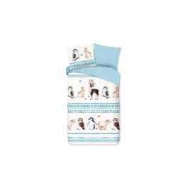 Enveloppe de couette Kids Good Morning Freezing - Blue