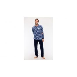 Pyjama homme Woody Stripes Dino - Bleu