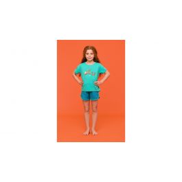 Pyjama fille Woody Hermit Lobster Ice Creams - Turquoise