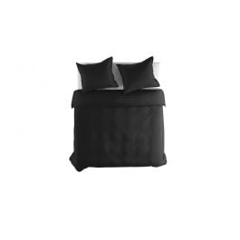 Enveloppe de couette Yellow Percale - Volcano Black